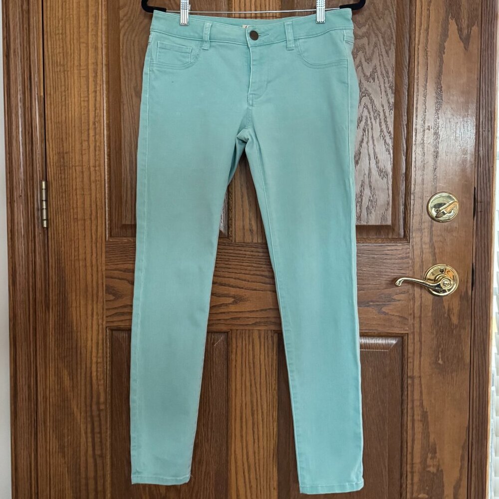 CAbi Womens Mint Skinny Jeans #322 Denim